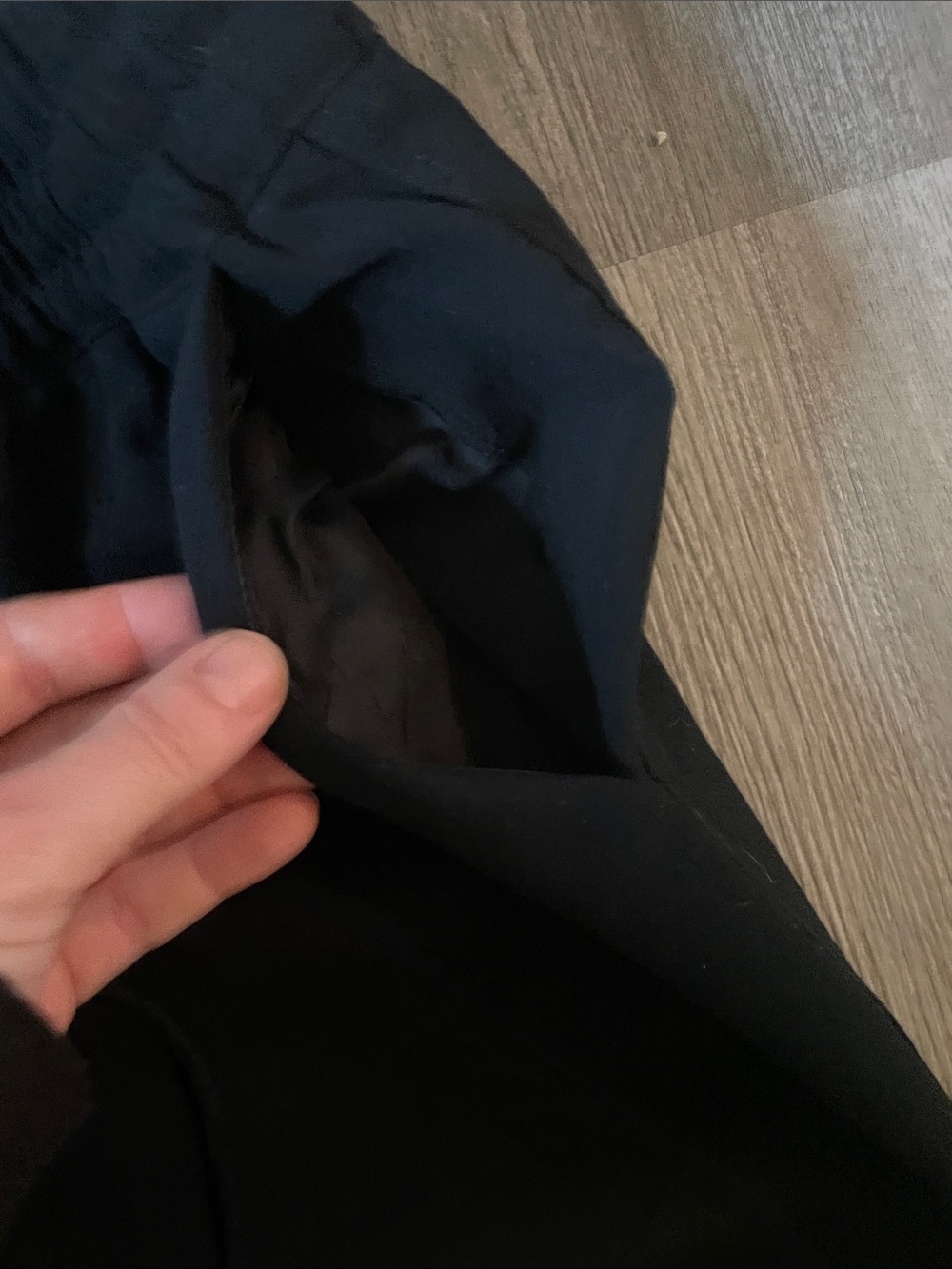 Wilfred Black Elastic Waist Pants - Picture 3 of 4